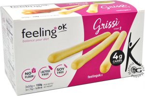 FeelingOK Grissì Natural + Protein 150 g.