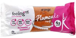 FeelingOK Plumcake Arancia + Protein 45 g.