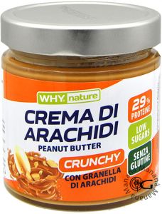 Why Nature Burro di Arachidi Crunchy 350 g.