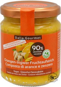 Dalia Gourmet Confiture de Oranges et Gingembre 220 g.