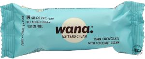 Wana Waffand'Cream Barretta Proteica Cioccolato Fondente e Cocco 43 g.