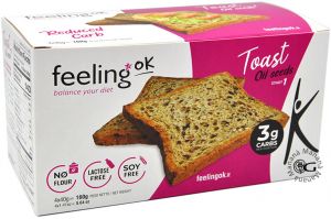 FeelingOK Toast aux Graines 160 g.