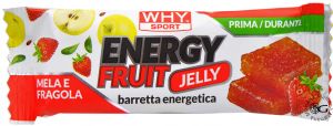 Why Sport Jelly Barretta Energetica Mela e Fragola 30 g.