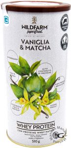 Wildfarm Proteine Whey Native Vaniglia & Matcha 510 g.