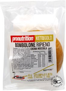 Pronutrition Keto Gold Bombolone Nocciola 50 g.