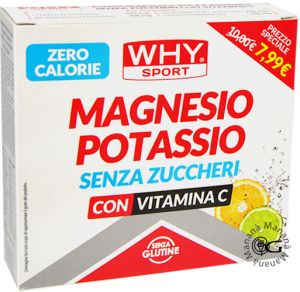 Why Sport Magnesio Potassio 10 X 3,5 g.