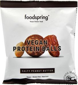 Foodspring Protein Balls Vegan Salty Peanut 40 g.