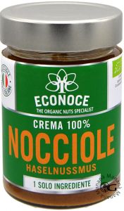 Econoce Crema 100% Nocciole Bio 300 g.