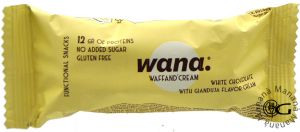 Wana Waffand'Cream Barretta Proteica Cioccolato Bianco Gianduia 43 g.