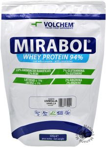 Volchem Mirabol Whey Protein 94 Vaniglia 500 g.