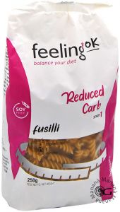 FeelingOK Pasta Low-carb Fusilli + Protein 220 g.