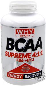 Why Sport BCAA Supreme 4:1:1 + B6 + B12 200 CPR