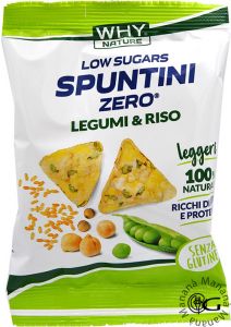 Why Nature Spuntini Zero Legumi & Riso 20 g.