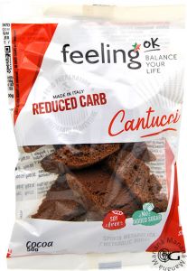 FeelingOK Cantucci Cacao + Protein 50 g.