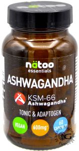 Nätoo Essential Ashwagandha 600 mg 60 CAPS