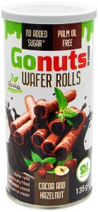 Daily Life Gonuts! Wafer Rolls Cacao e Nocciola 135 g.