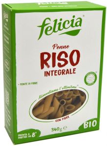 Felicia Penne de Riz Complète Sans Gluten Bio 340 g.
