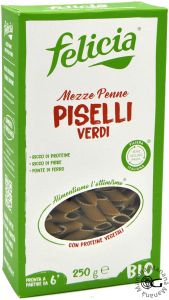 Felicia Mezze Penne di Piselli Verdi Bio 250 g.